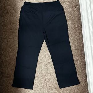 Soothfeel Women’s Golf Ankle Pants High Rise Black XXL